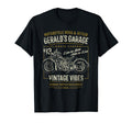 Geralds Garage Motorcycle Distressed T-Shirt - Aesthetic Graphic Men Women - T-Shirt, Sweatshirt, Hoodie