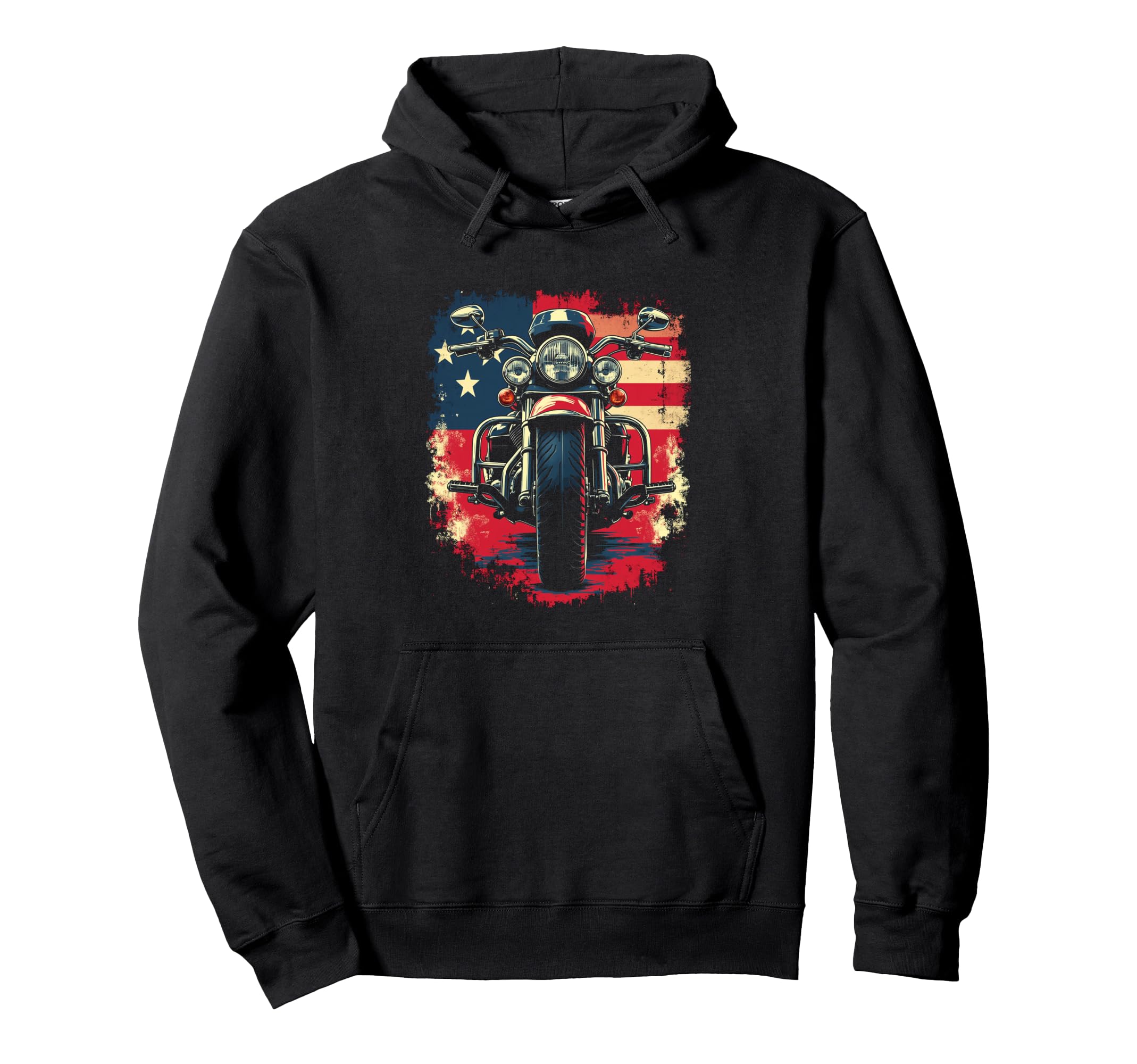 Motorcycle Hoodie - Graphic Print for Adults - T-Shirt, Sweatshirt, Hoodie