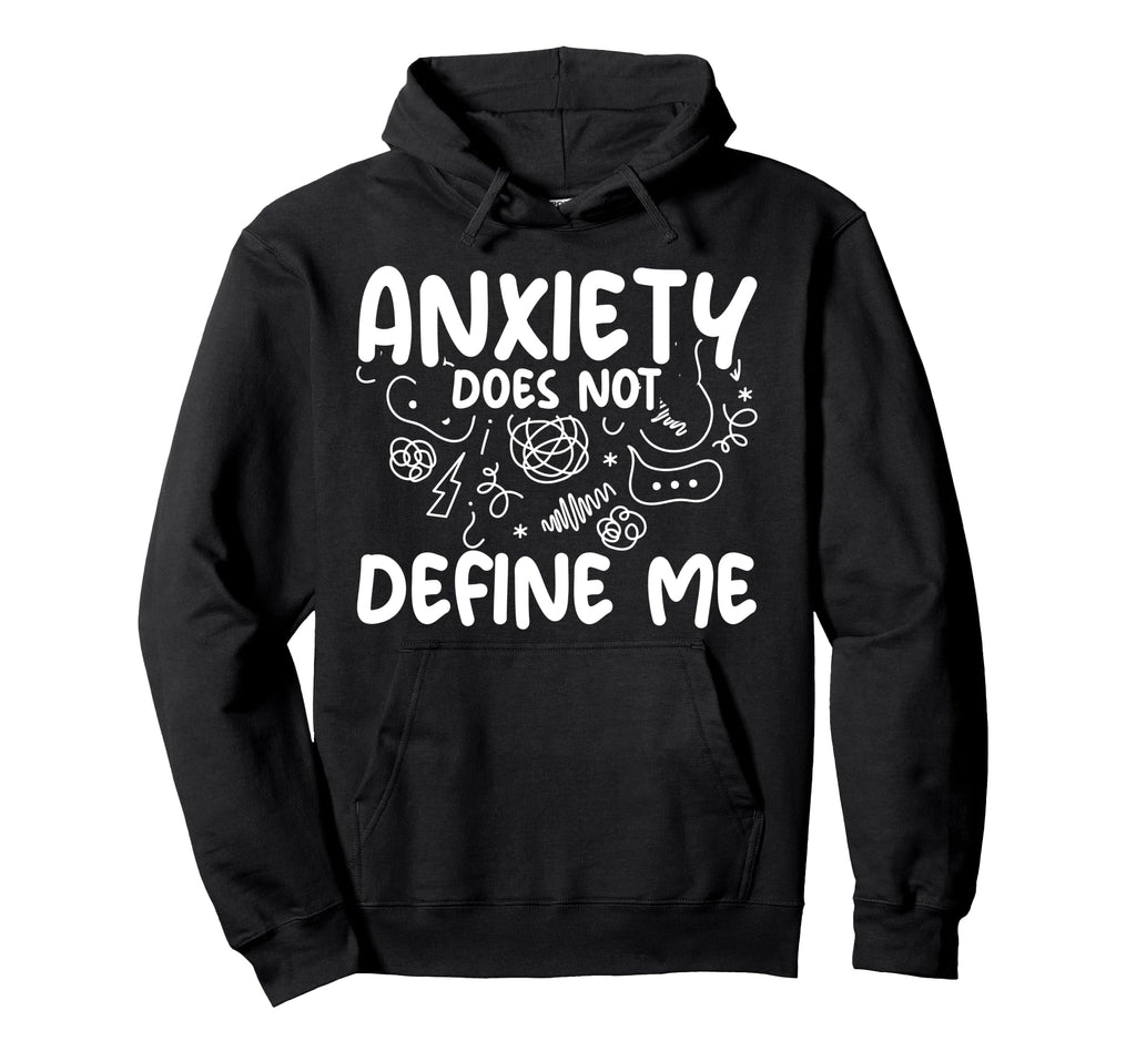 Mental Health Depression Positivity Hoodie - Minimalist Print Men Women - T-Shirt, Sweatshirt, Hoodie
