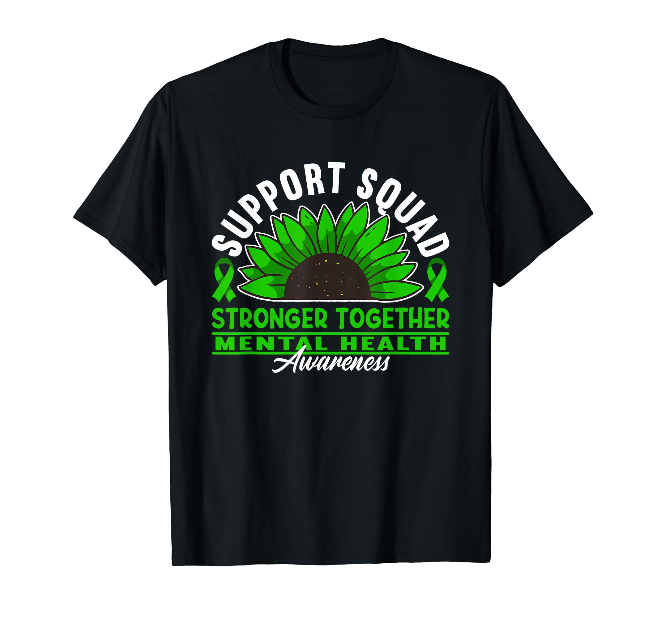 Support Awareness Squad I Depression T-Shirt - Novelty Apparel Unisex - T-Shirt, Sweatshirt, Hoodie