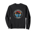 Galveston Texas Tx 70S Sweatshirt - Fun Novelty Design for Adults - T-Shirt, Sweatshirt, Hoodie