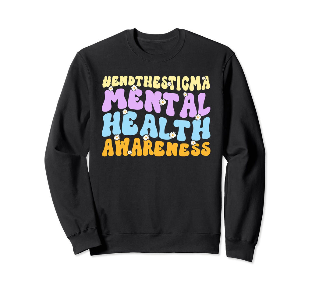 I Wear Green Mental Health Awareness Sweatshirt - Unique Graphic for Adults - T-Shirt, Sweatshirt, Hoodie