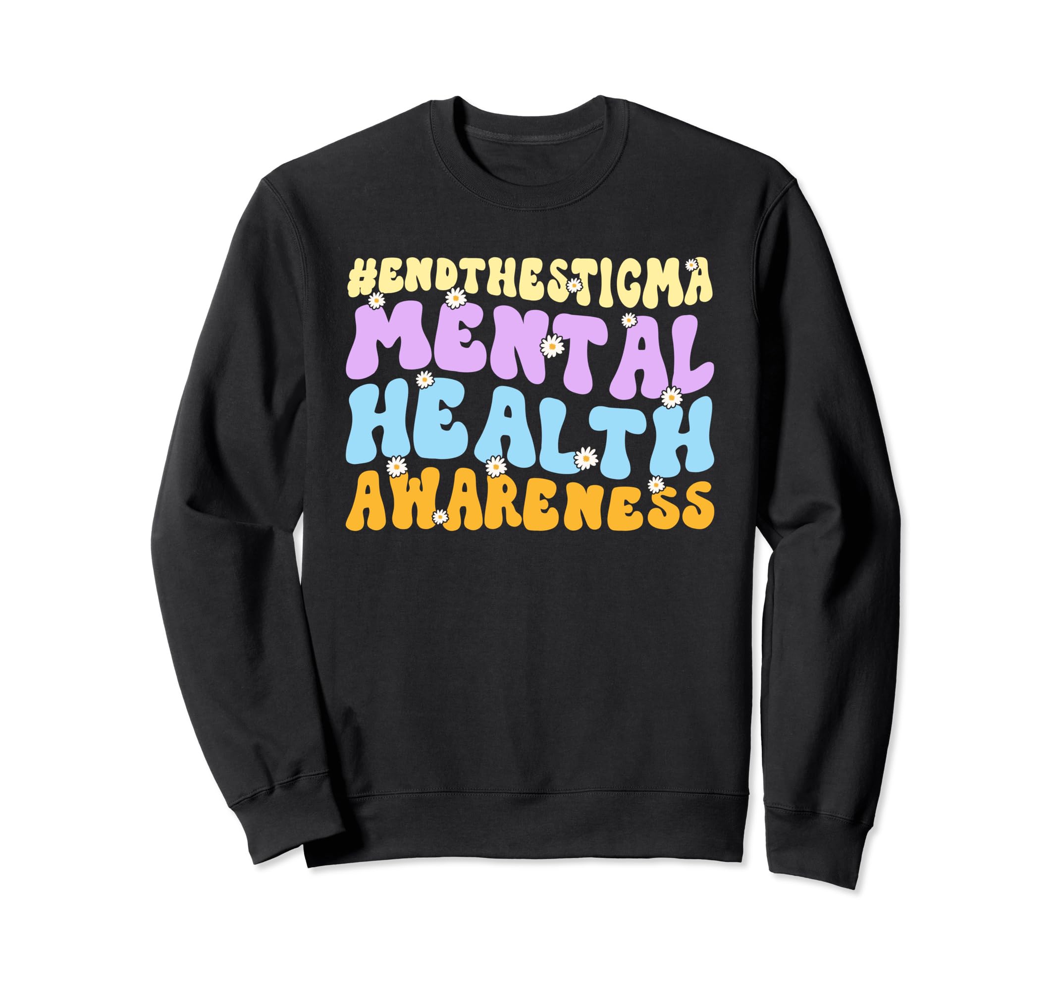 I Wear Green Mental Health Awareness Sweatshirt - Unique Graphic for Adults - T-Shirt, Sweatshirt, Hoodie