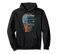 African American Therapist Black Hoodie - Casual Everyday Wear Men Women - T-Shirt, Sweatshirt, Hoodie
