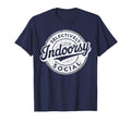 Indoorsy Selectively Social T-Shirt - Casual Everyday Wear Men Women - T-Shirt, Sweatshirt, Hoodie