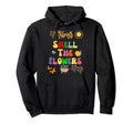 Spring Smell Flowers Spring Pattern Hoodie - Streetwear Style Unisex - T-Shirt, Sweatshirt, Hoodie