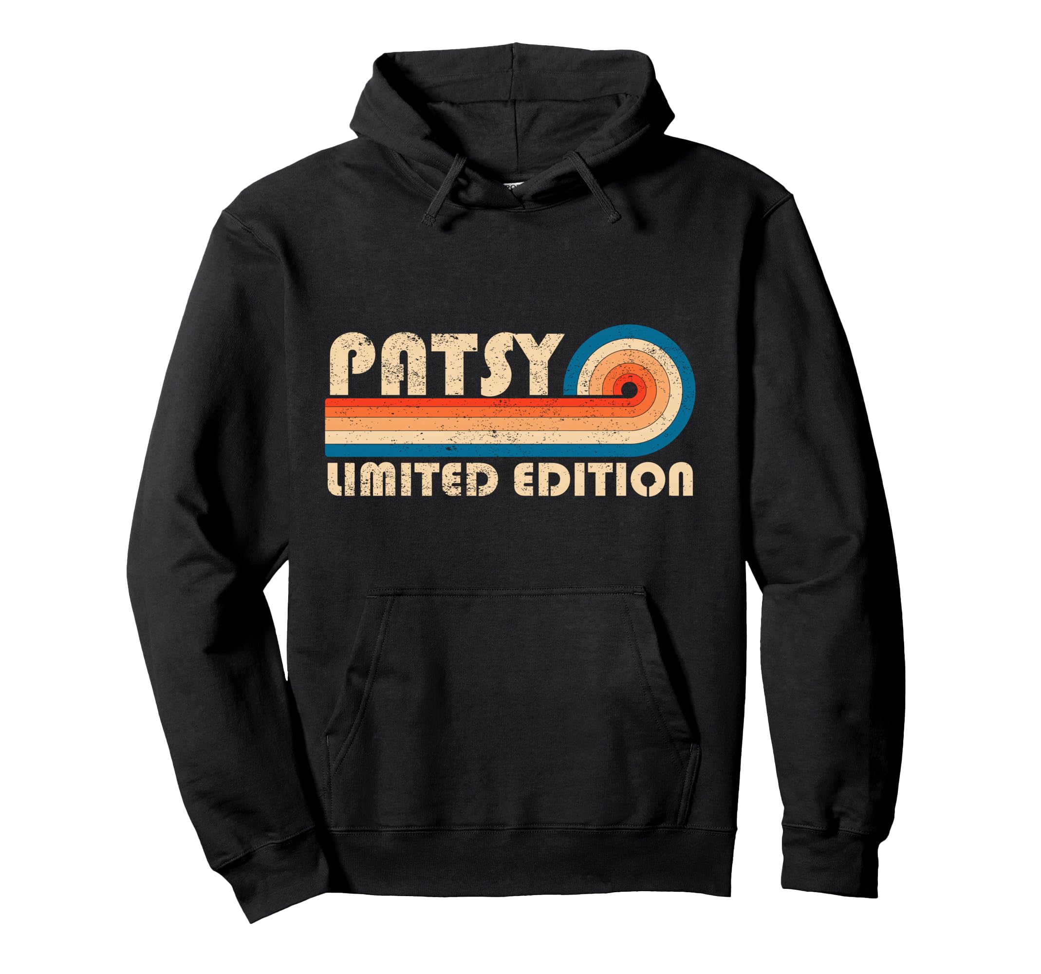 Patsy 70S 80S Sunset Stripe Hoodie - Minimalist Print Men Women - T-Shirt, Sweatshirt, Hoodie