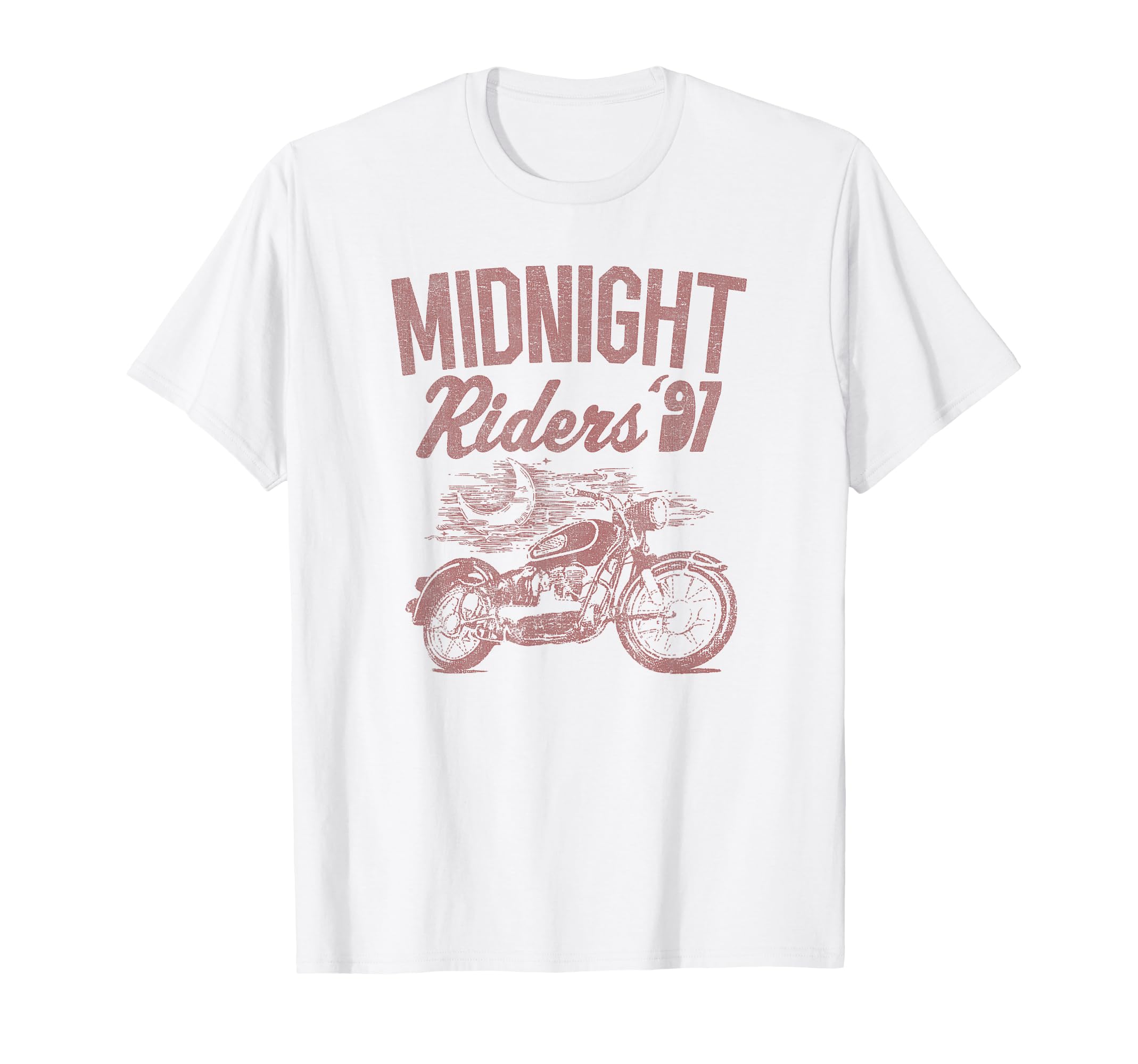 Trendy Midnight Riders 91 Faded T-Shirt - Fun Novelty Design Men Women - T-Shirt, Sweatshirt, Hoodie
