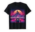 Synthwave Retrowave Outrun Aesthetic T-Shirt - Custom Art Print for Adults - T-Shirt, Sweatshirt, Hoodie