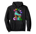 Roller Skating Skate 1970S Roller Hoodie - Minimalist Print Unisex - T-Shirt, Sweatshirt, Hoodie