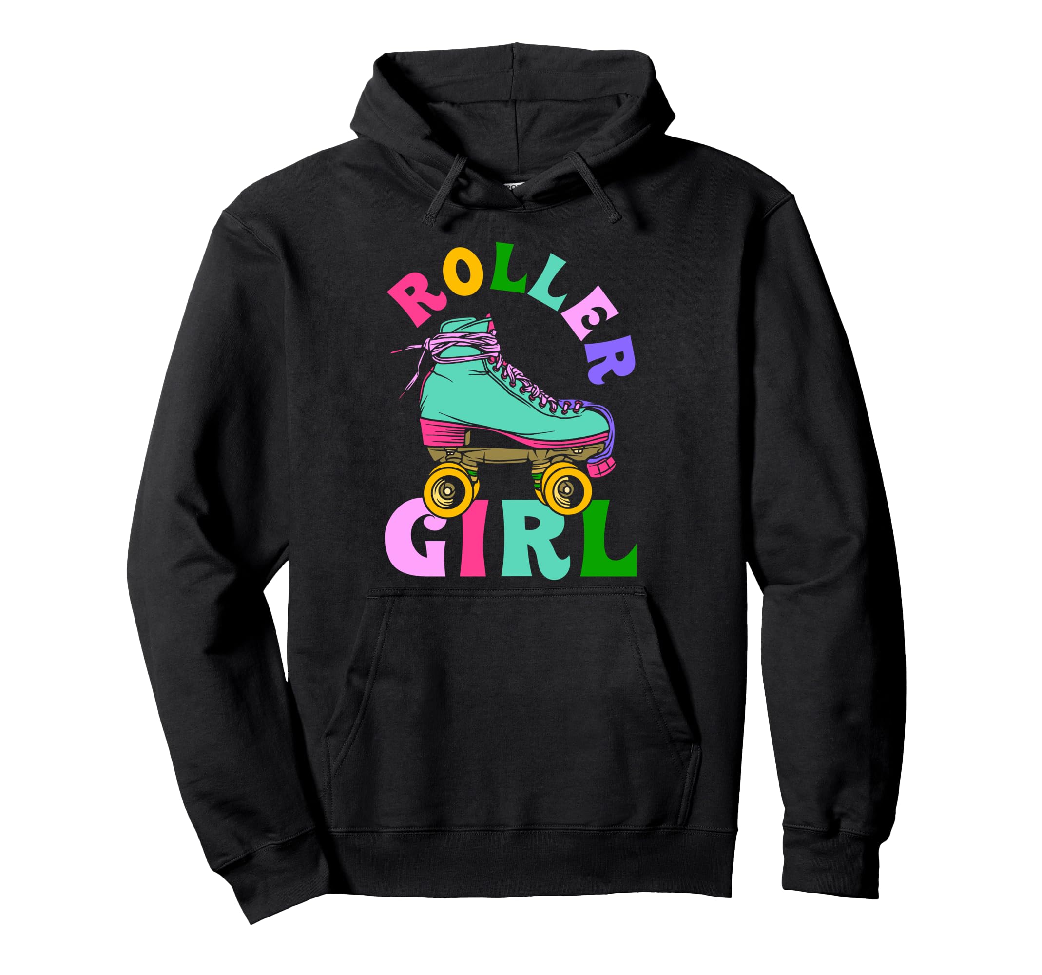 Roller Skating Skate 1970S Roller Hoodie - Minimalist Print Unisex - T-Shirt, Sweatshirt, Hoodie