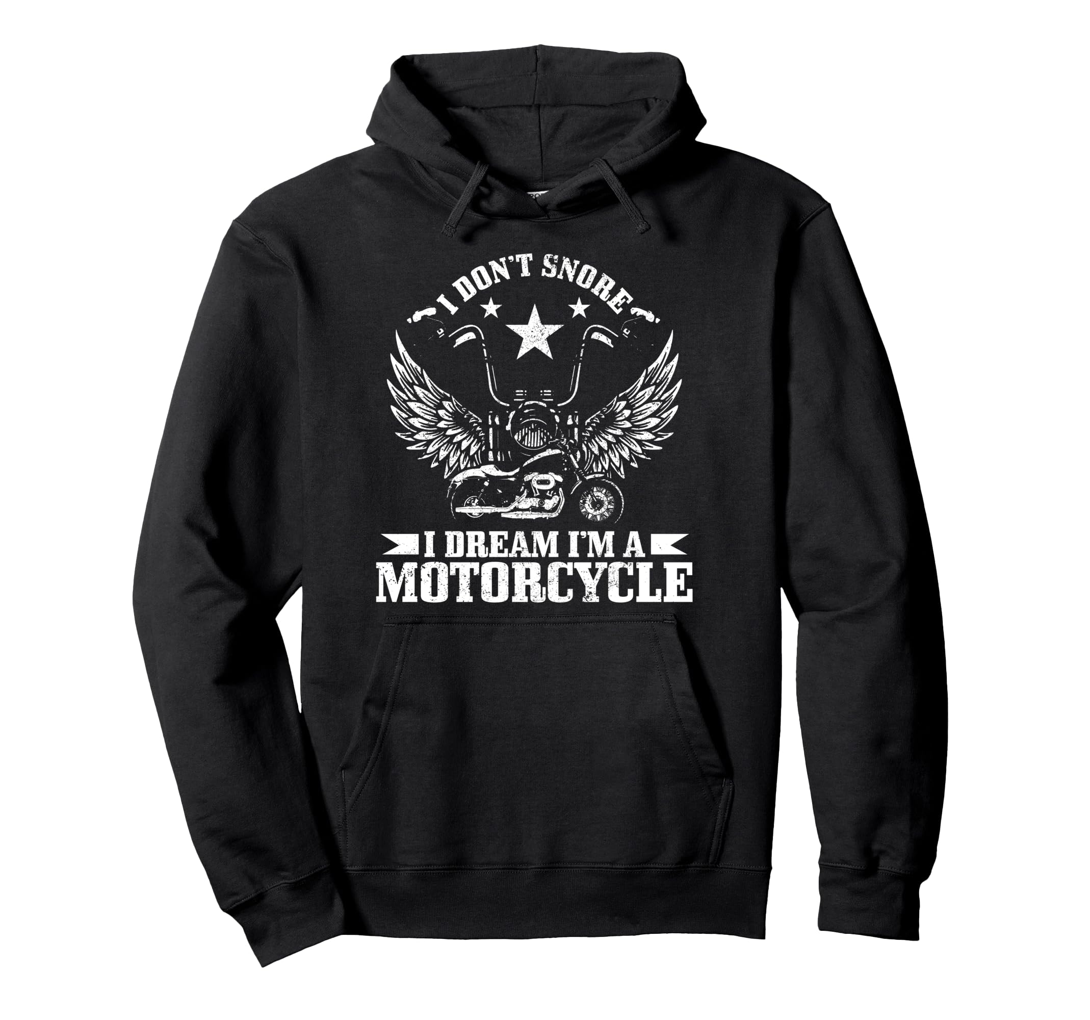 I Dont Snore I Dream Im Motorcycle Hoodie - Minimalist Print Men Women - T-Shirt, Sweatshirt, Hoodie
