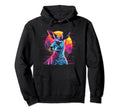 Kangaroo Vaporwave Aesthetic Hoodie - Casual Everyday Wear Men Women - T-Shirt, Sweatshirt, Hoodie