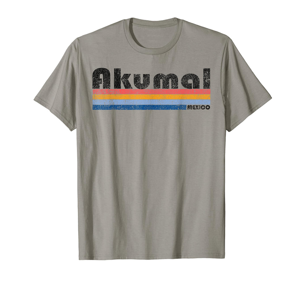 1980S Akumal Mexico T-Shirt - Novelty Apparel for Adults - T-Shirt, Sweatshirt, Hoodie
