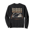 Turntable Analog Dj Rhythm Old Sweatshirt - Casual Everyday Wear Men Women - T-Shirt, Sweatshirt, Hoodie