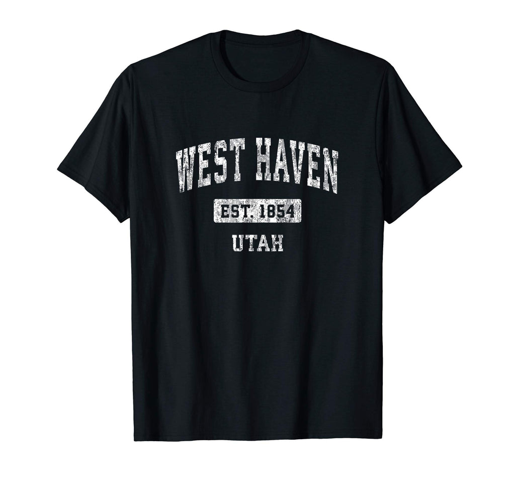 West Haven Utah Ut Sports Established T-Shirt - Novelty Apparel for Adults - T-Shirt, Sweatshirt, Hoodie