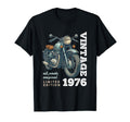 1976 50 Years Old Motorcycle 50Th T-Shirt - Streetwear Style Unisex - T-Shirt, Sweatshirt, Hoodie