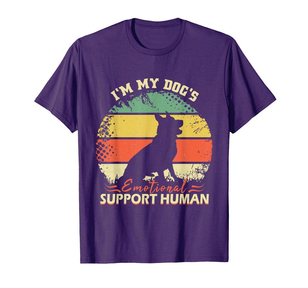 Funny Im My Dogs Emotional Support T-Shirt - Unique Graphic Men Women - T-Shirt, Sweatshirt, Hoodie