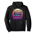 80S Tape Cassette Synthwave Hoodie - Fun Novelty Design for Adults - T-Shirt, Sweatshirt, Hoodie