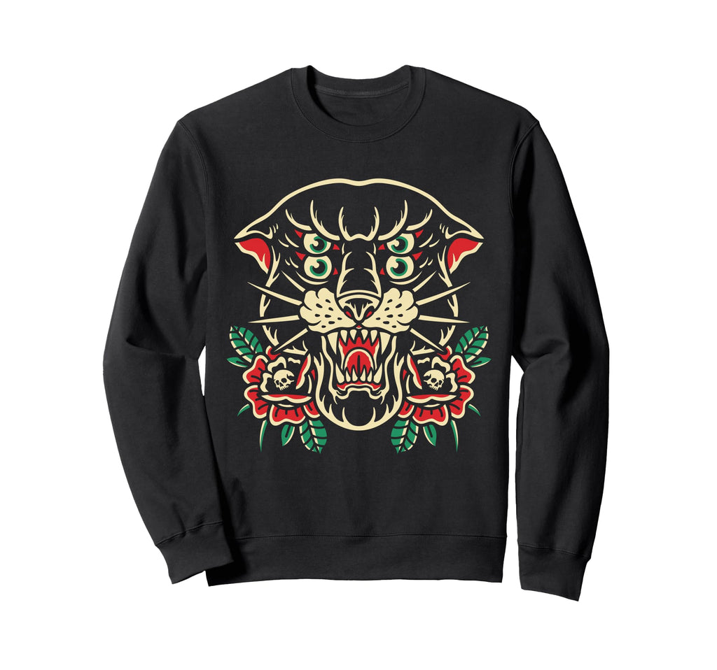 Traditional Tattoo Flash Tattoo Sweatshirt - Minimalist Print Unisex - T-Shirt, Sweatshirt, Hoodie