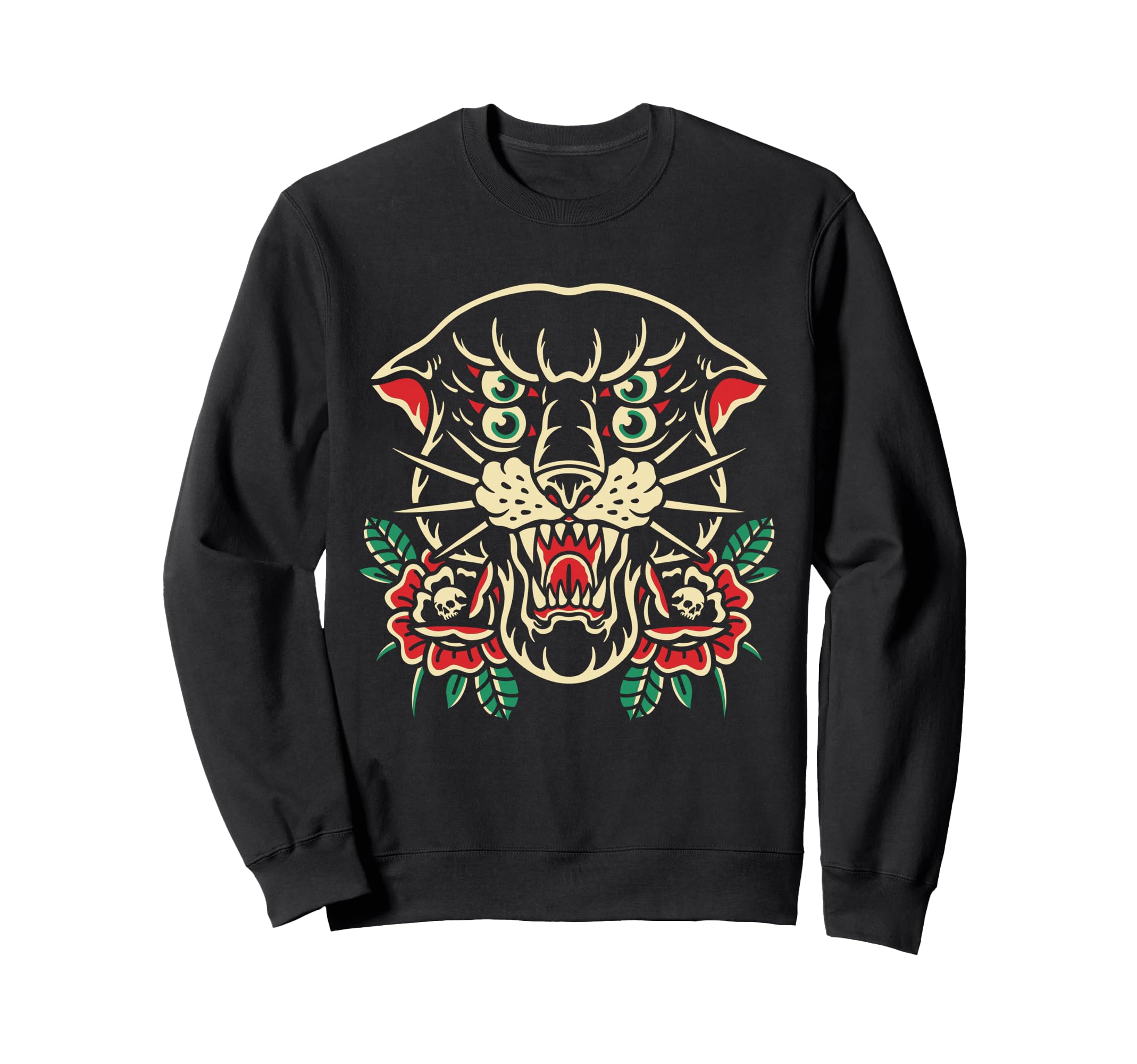 Traditional Tattoo Flash Tattoo Sweatshirt - Minimalist Print Unisex - T-Shirt, Sweatshirt, Hoodie