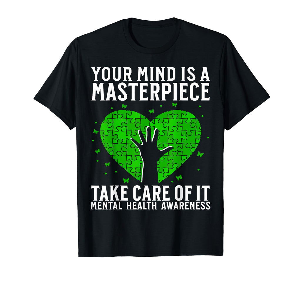 Mental Health Awareness Month Items T-Shirt - Fun Novelty Design Unisex - T-Shirt, Sweatshirt, Hoodie