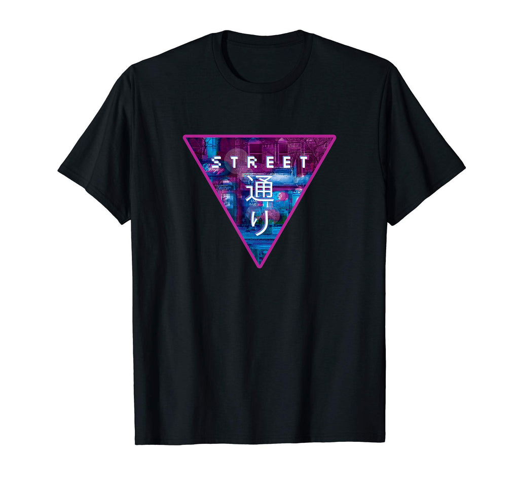 Street Japan Synthwave Aesthetic T-Shirt - Graphic Print Men Women - T-Shirt, Sweatshirt, Hoodie