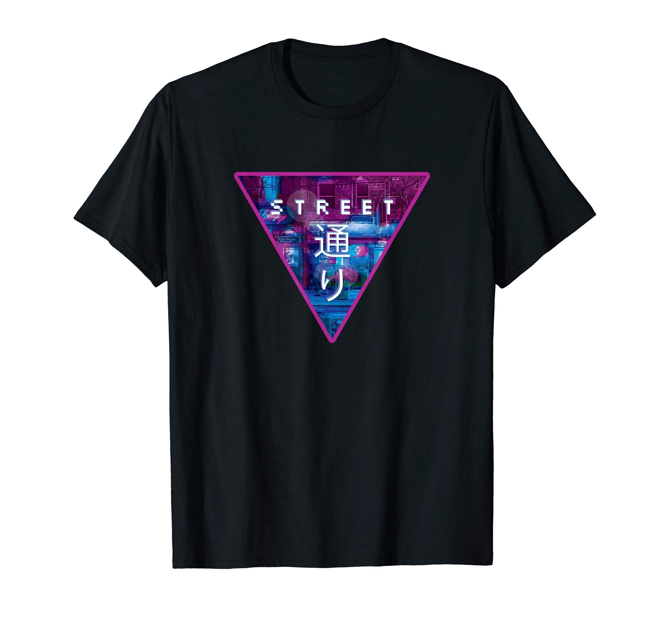Street Japan Synthwave Aesthetic T-Shirt - Graphic Print Men Women - T-Shirt, Sweatshirt, Hoodie