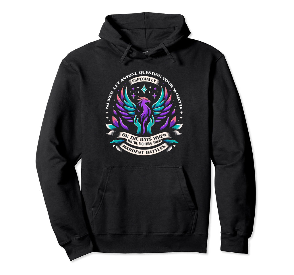 Mental Health Awareness Mindfulness Hoodie - Aesthetic Graphic for Adults - T-Shirt, Sweatshirt, Hoodie