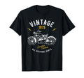 1975 Motorcycle Biker Fiftieth T-Shirt - Custom Art Print Men Women - T-Shirt, Sweatshirt, Hoodie
