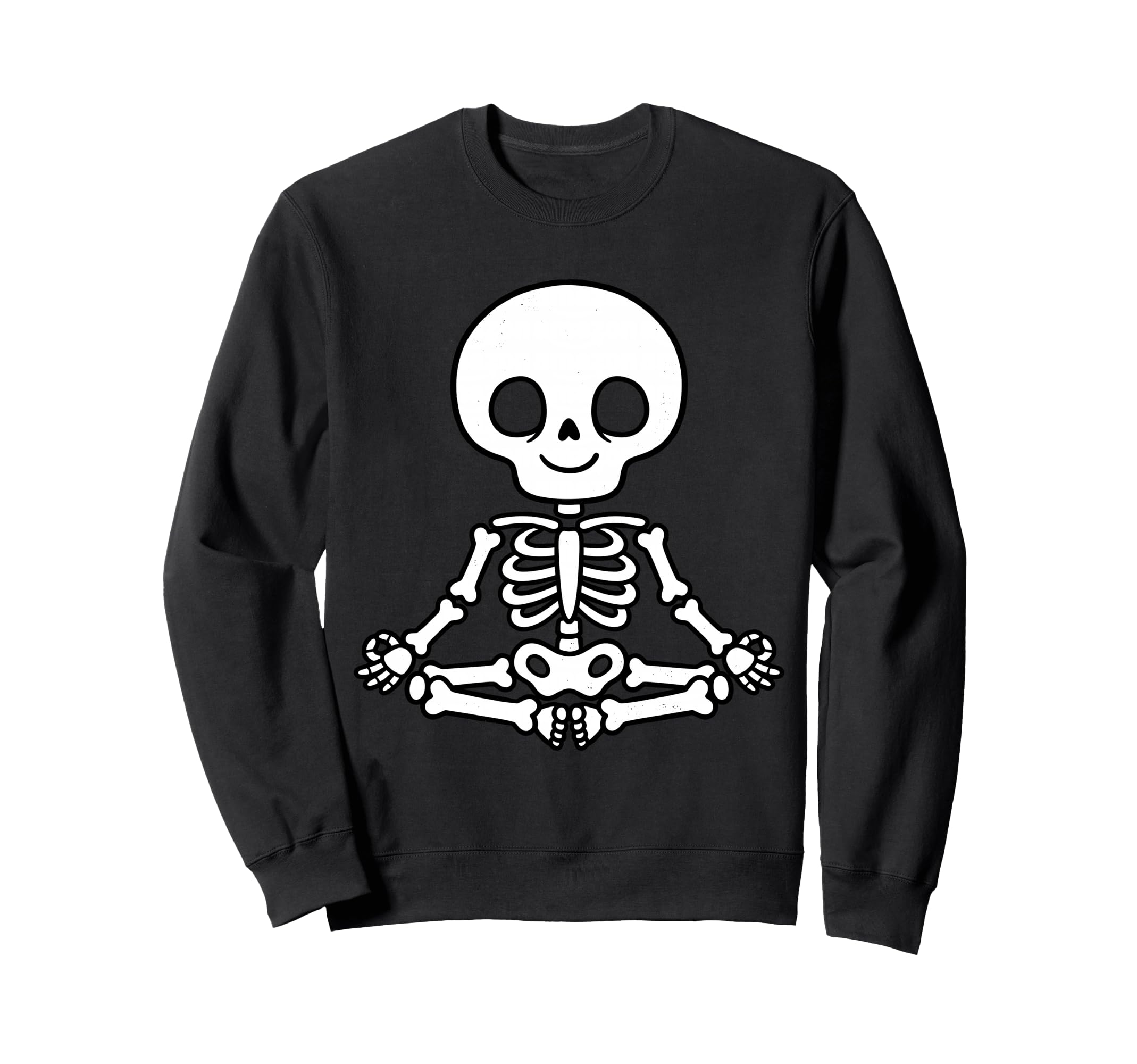 Funny Skeletons Yoga Meditation Sweatshirt - Novelty Apparel for Adults - T-Shirt, Sweatshirt, Hoodie