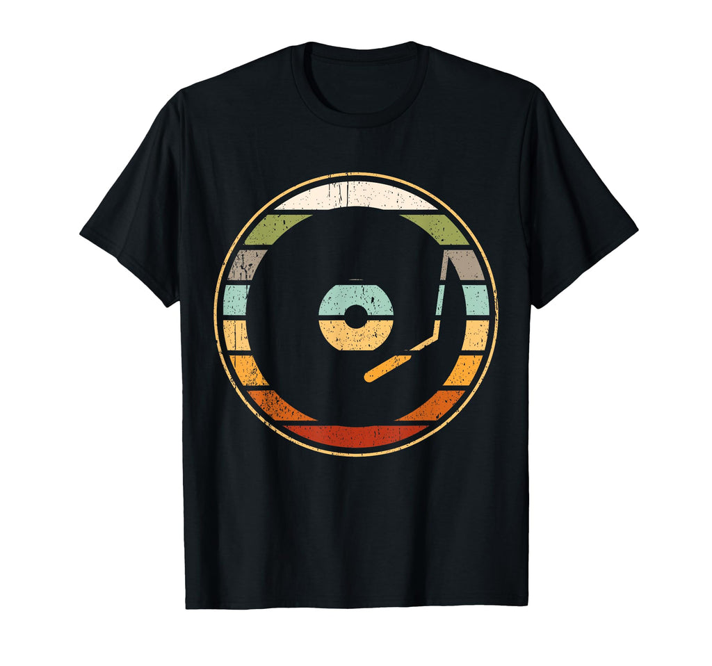 Vinyl Record Record Player Gift T-Shirt - Aesthetic Graphic Men Women - T-Shirt, Sweatshirt, Hoodie