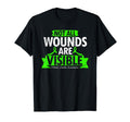 Not All Wounds Are Visible Mental T-Shirt - Streetwear Style Men Women - T-Shirt, Sweatshirt, Hoodie