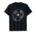 Turntable Vinyl Record Player Sketch T-Shirt - Casual Everyday Wear Unisex - T-Shirt, Sweatshirt, Hoodie