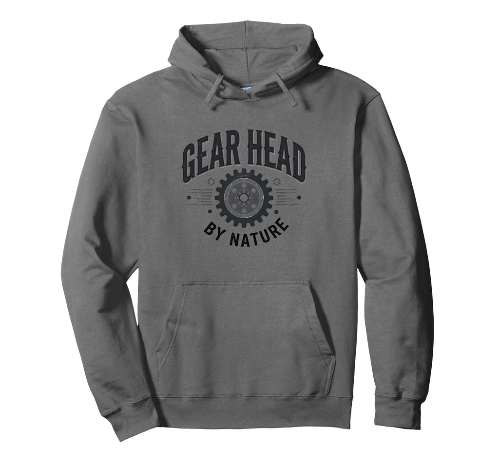 Gear Head Nature Car Enthusiast Hoodie - Novelty Apparel Men Women - T-Shirt, Sweatshirt, Hoodie