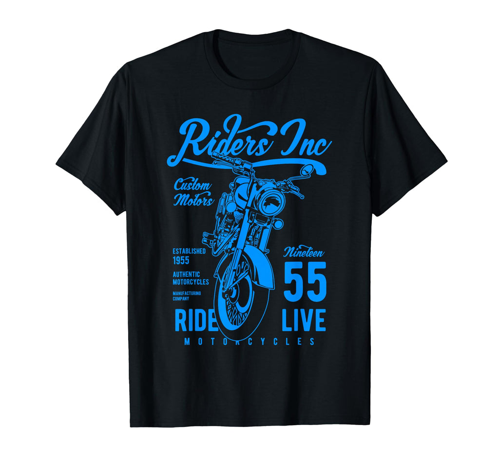 Riders Inc 1955 Motorcycle T-Shirt - Casual Everyday Wear Unisex - T-Shirt, Sweatshirt, Hoodie