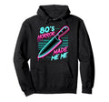 80S Horror Movies Made Me Vaporwave Hoodie - Minimalist Print Men Women - T-Shirt, Sweatshirt, Hoodie