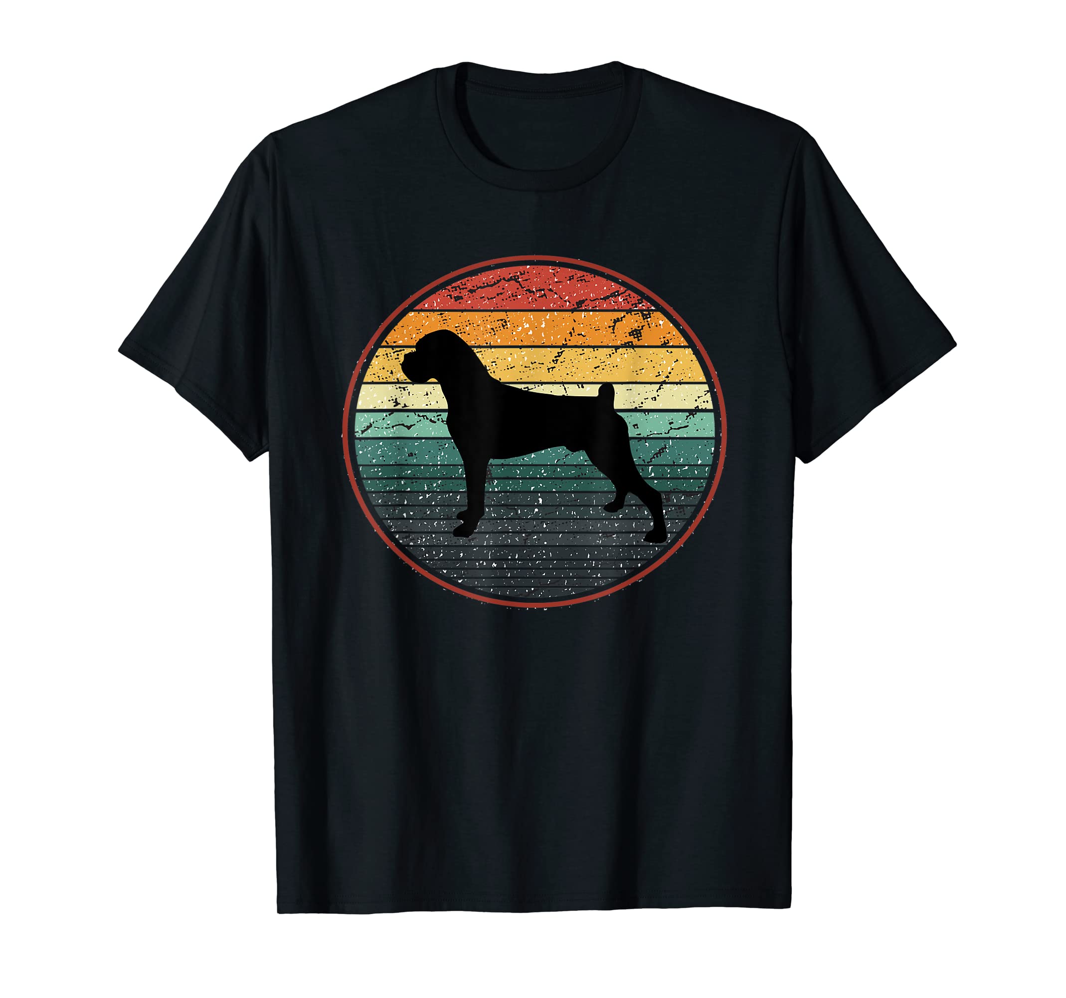 Boxer Dog Lovers Sunset Loves Dogs T-Shirt - Trendy Graphic Men Women - T-Shirt, Sweatshirt, Hoodie
