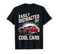 Mens Muscle Car Easily Distracted Cars T-Shirt - Aesthetic Graphic Unisex - T-Shirt, Sweatshirt, Hoodie