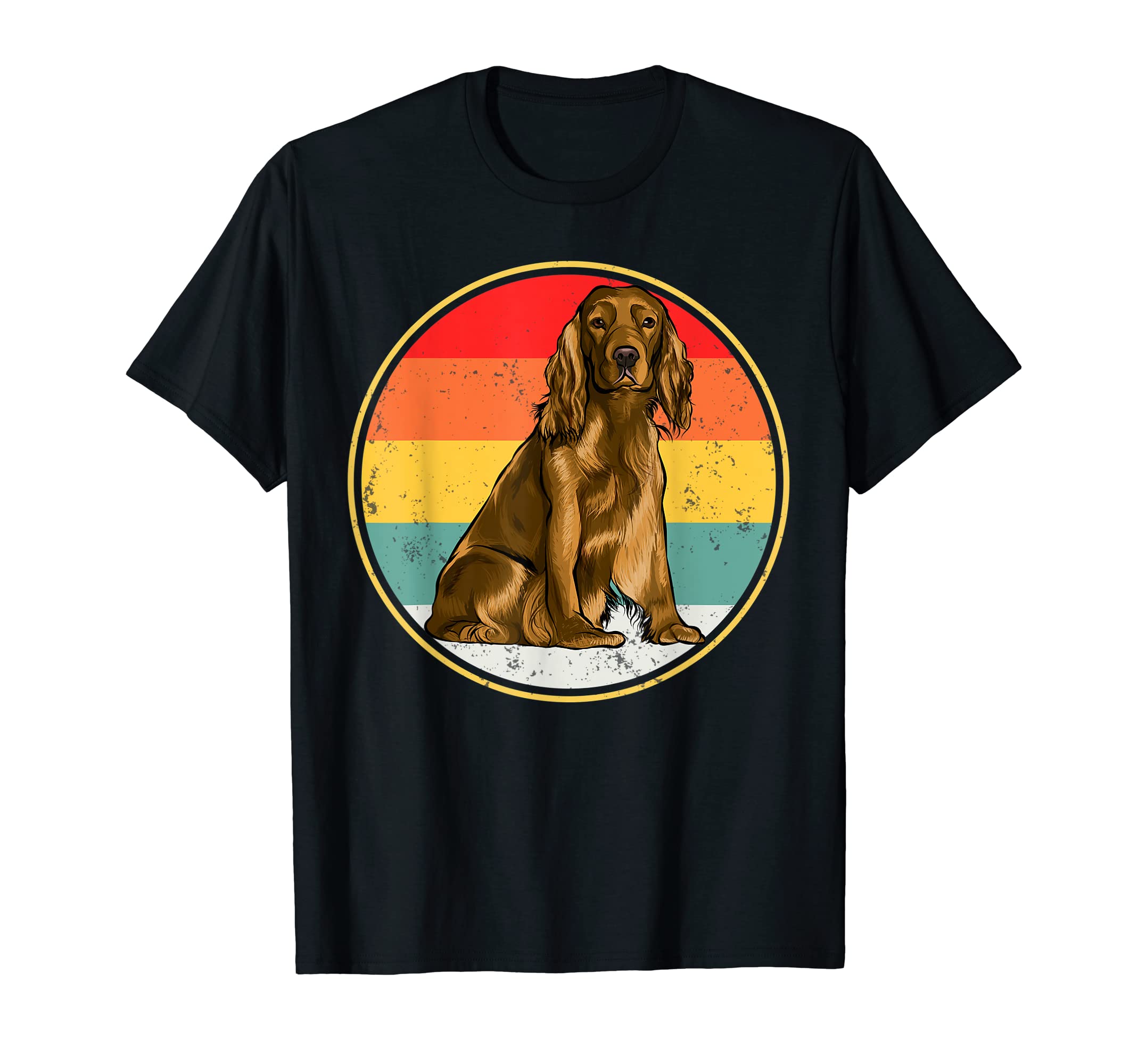Sunset Cocker Spaniel Dog T-Shirt - Trendy Graphic for Adults - T-Shirt, Sweatshirt, Hoodie