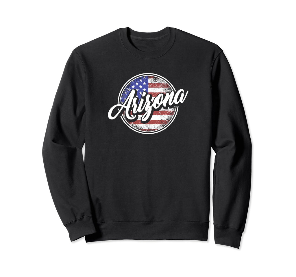 Arizona United States Flag Sweatshirt - Custom Art Print Men Women - T-Shirt, Sweatshirt, Hoodie