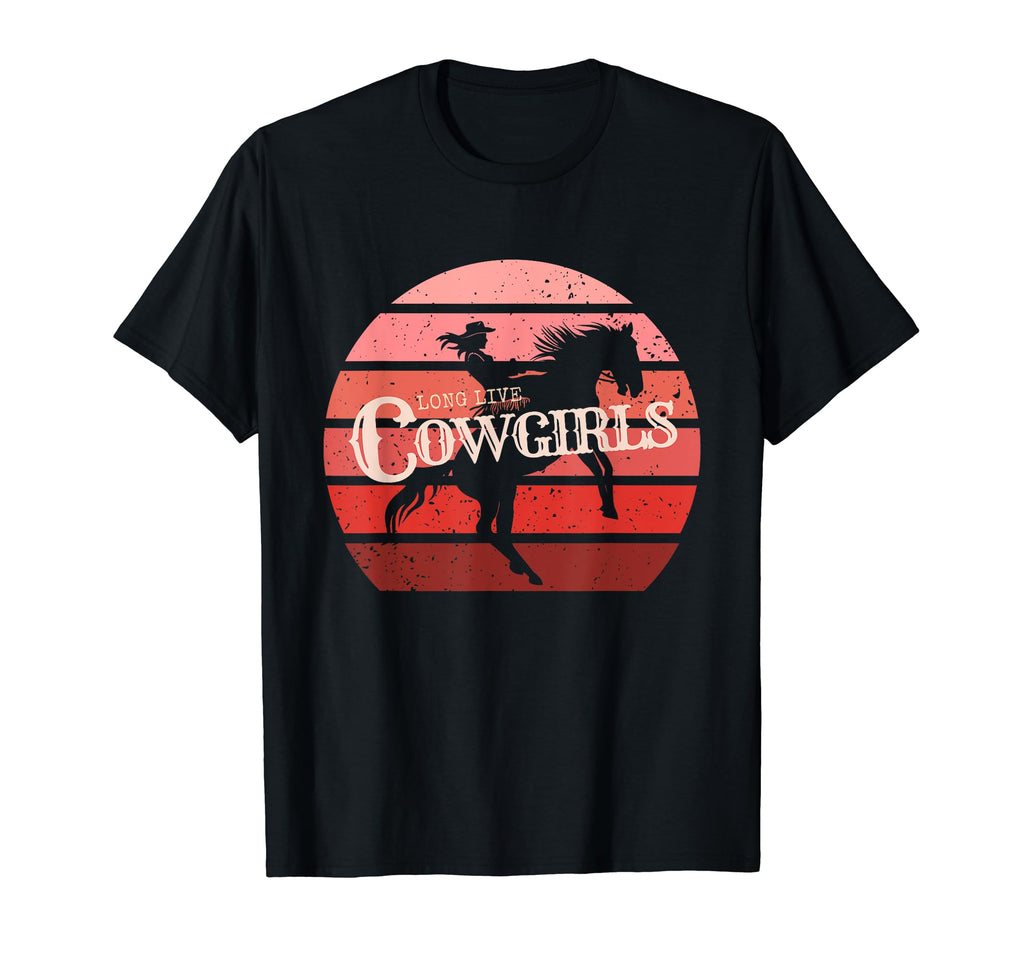 Cowgirls Long Live Western Country T-Shirt - Trendy Graphic Men Women - T-Shirt, Sweatshirt, Hoodie