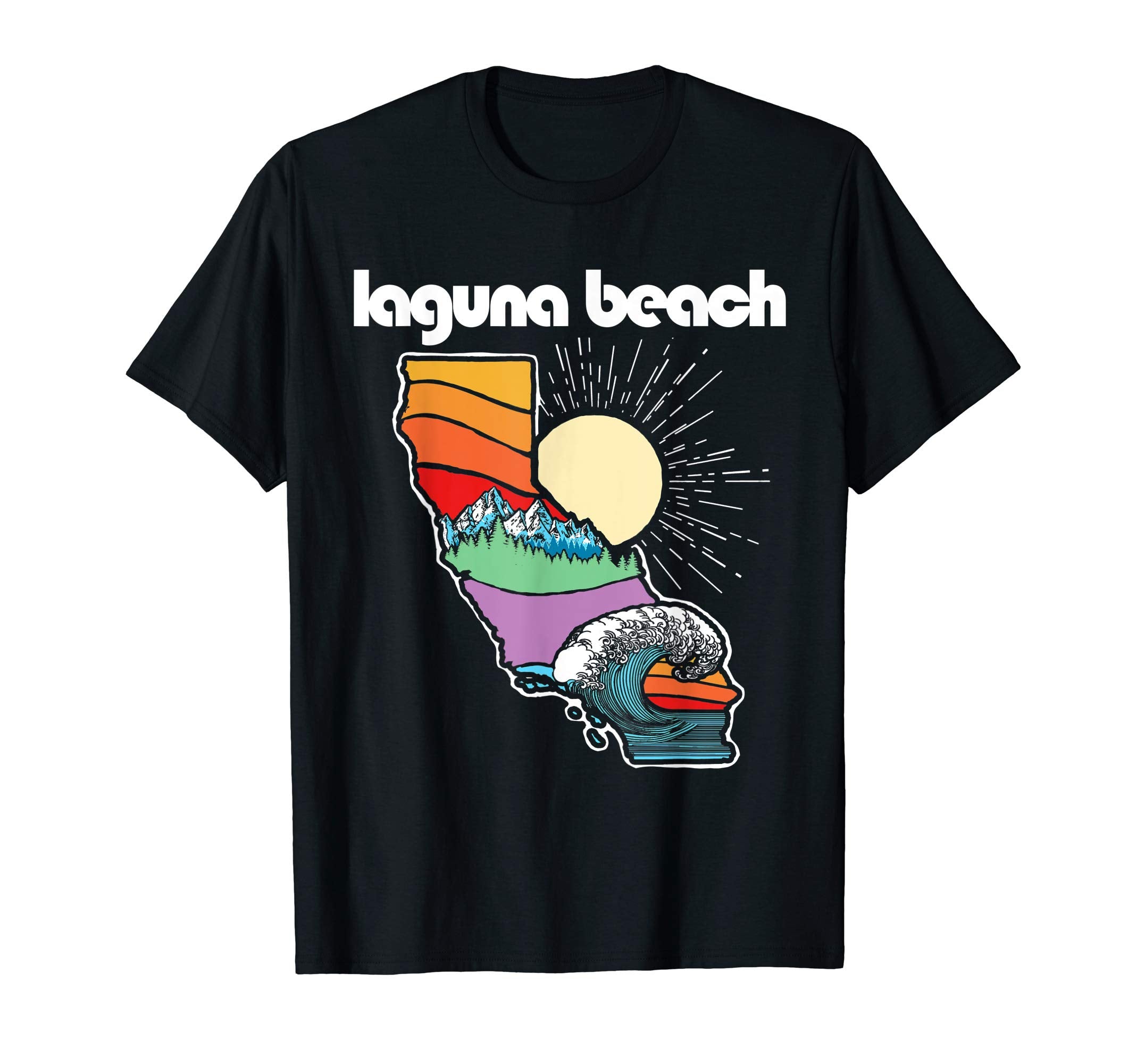 Laguna Beach California Outdoors Nature T-Shirt - Novelty Apparel Men Women - T-Shirt, Sweatshirt, Hoodie