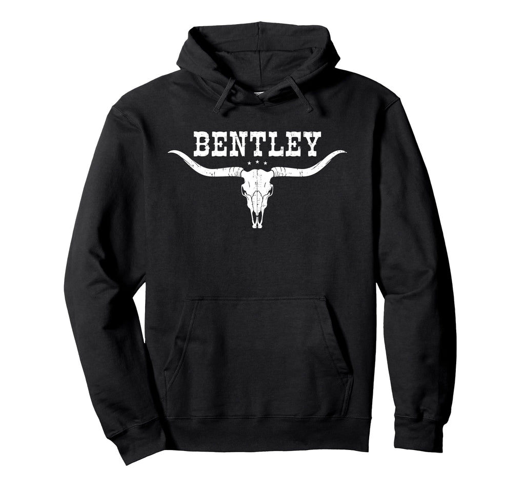 Bentley Longhorn Southern Western Bull Hoodie - Unique Graphic for Adults - T-Shirt, Sweatshirt, Hoodie