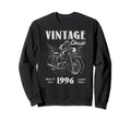 1996 Birthday Motorcycle Sweatshirt - Custom Art Print for Adults - T-Shirt, Sweatshirt, Hoodie