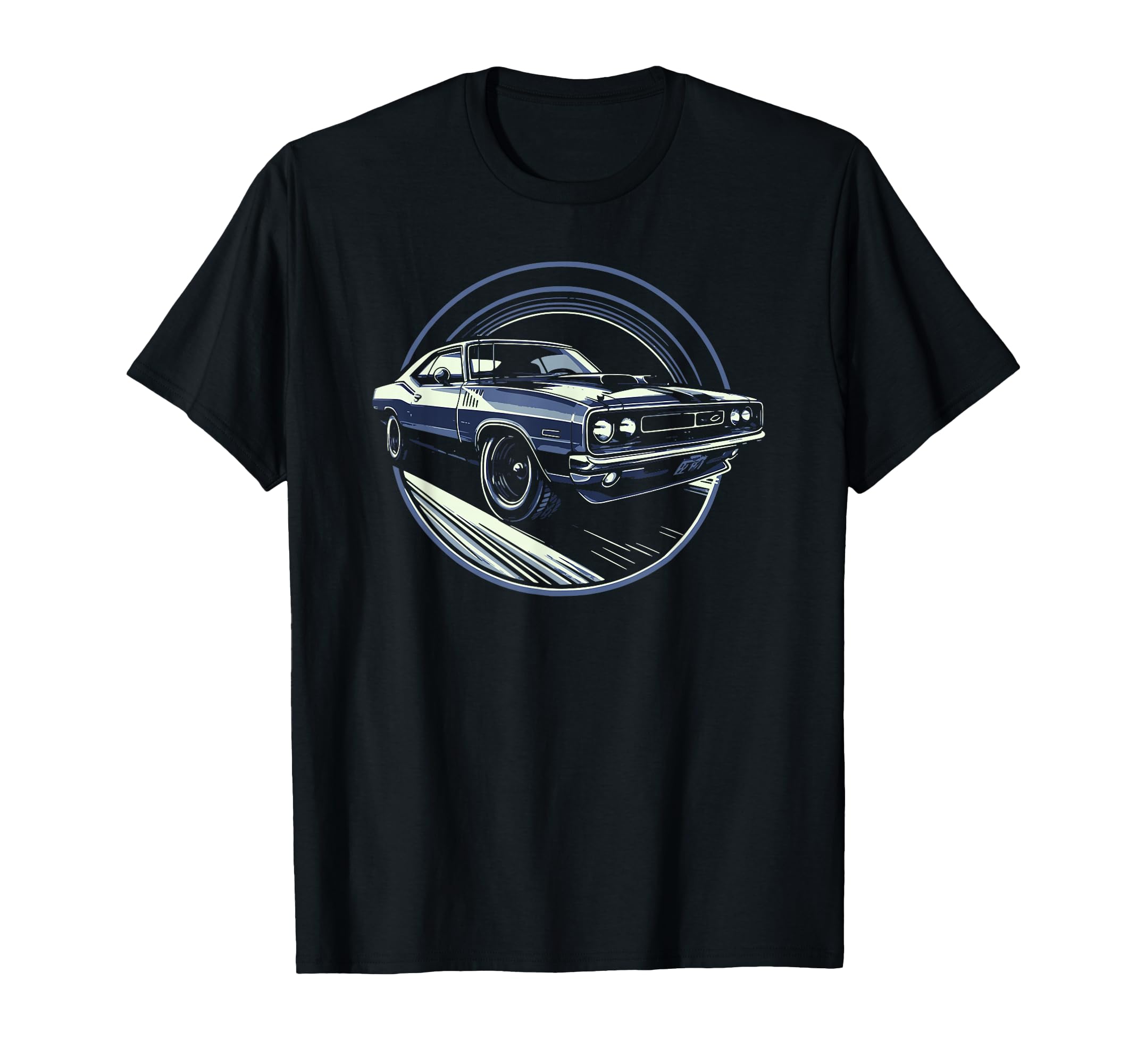 American Muscle Car 60S 70S Car T-Shirt - Fun Novelty Design Men Women - T-Shirt, Sweatshirt, Hoodie