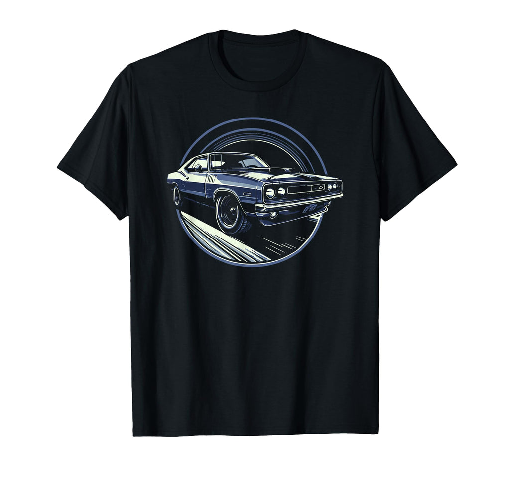 American Muscle Car 60S 70S Car Lover T-Shirt - Aesthetic Graphic Unisex - T-Shirt, Sweatshirt, Hoodie