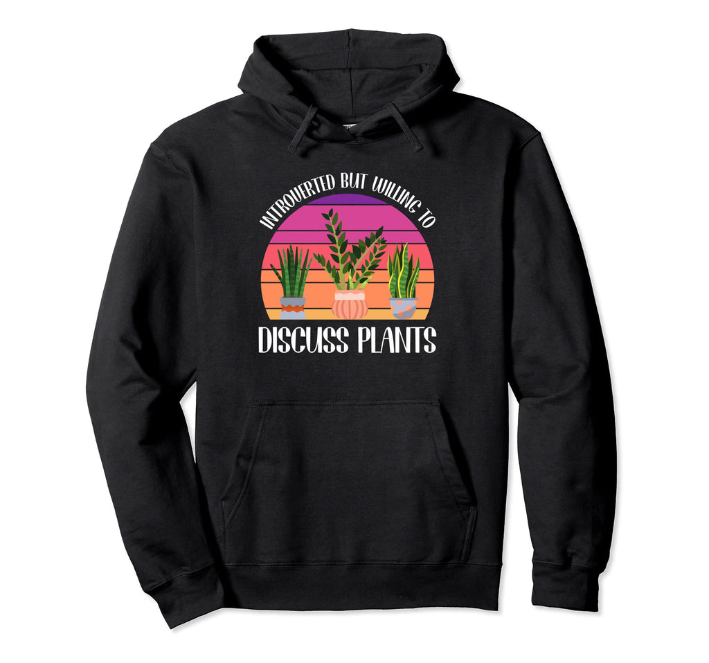 Introverted But Willing To Discuss Hoodie - Minimalist Print for Adults - T-Shirt, Sweatshirt, Hoodie