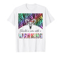 Zebra Rainbow Shouldve Come Warning T-Shirt - Trendy Graphic Men Women - T-Shirt, Sweatshirt, Hoodie