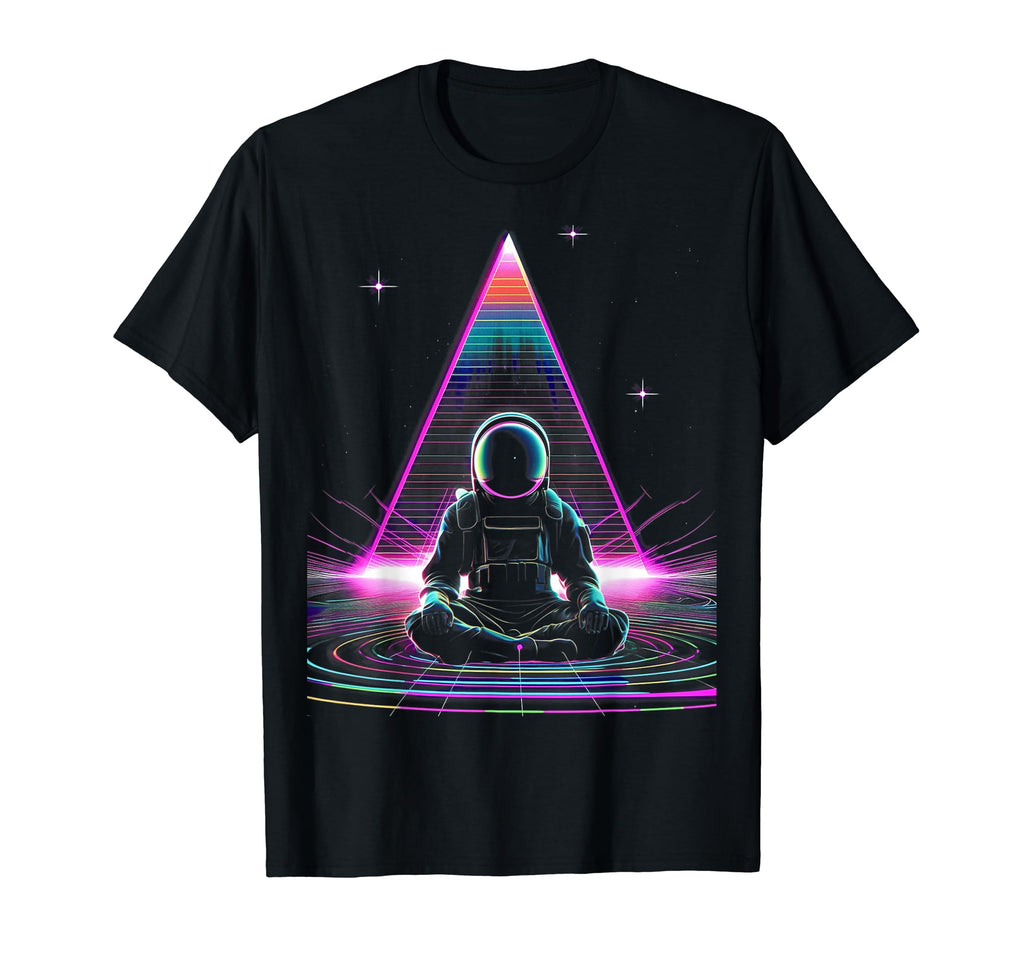 Synthwave Astronaut Cyberpunk 80S Sci Fi 91 T-Shirt - Trendy Graphic Unisex - T-Shirt, Sweatshirt, Hoodie